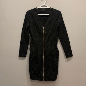 Dynamite Dress with Zipper and Pockets